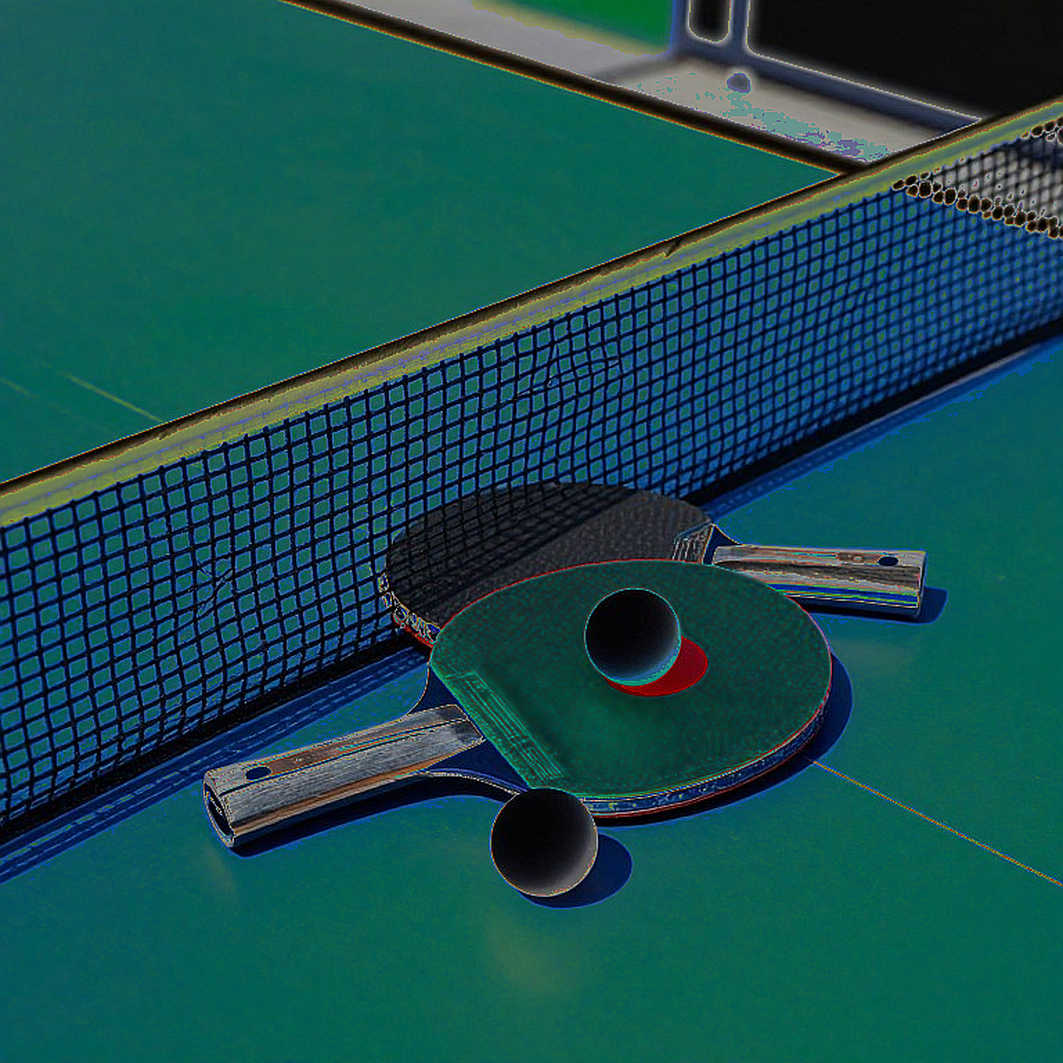 A dog ball, a blindfold trick and the media equation of English table tennis