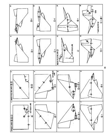 directions to make paper airplanes