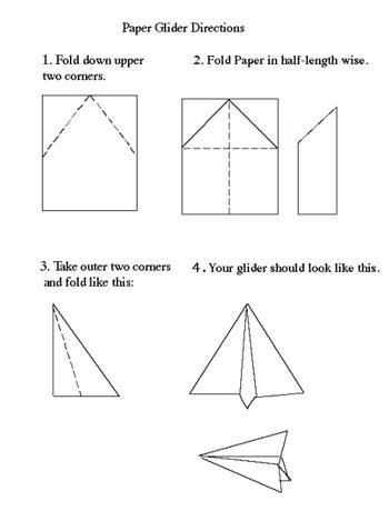 making paper airplanes